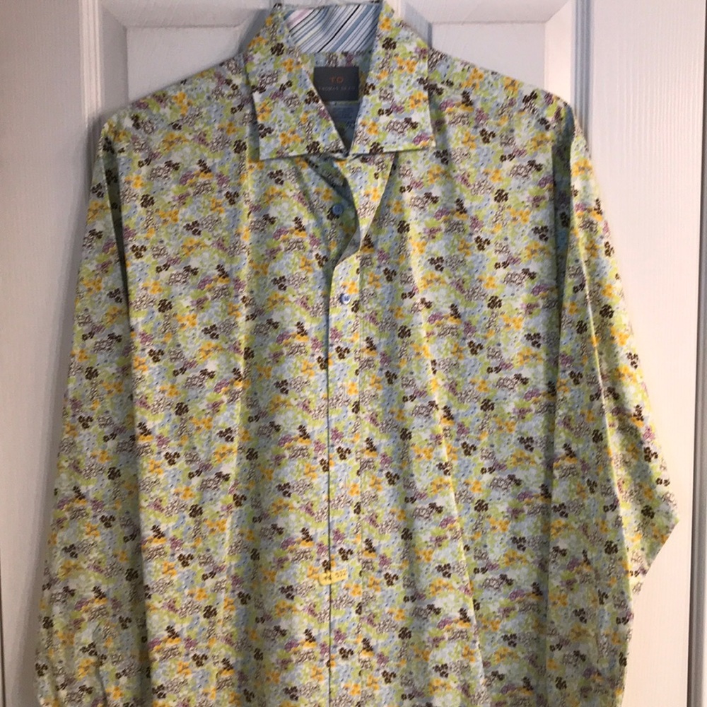 Thomas Dean flower shirt